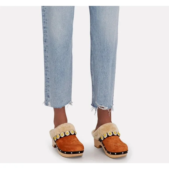 Fabrizio Viti | Shoes | Fabrizio Viti Jean Shearlingtrimmed Daisy 